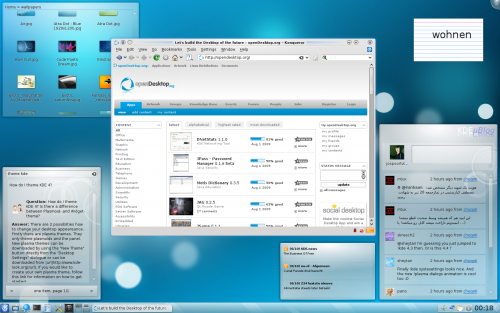 KDE 4.3.3 skjermbilde